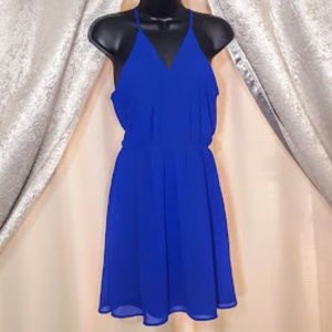 Rags to Wishes Cobal Blue Dress size Small EUC